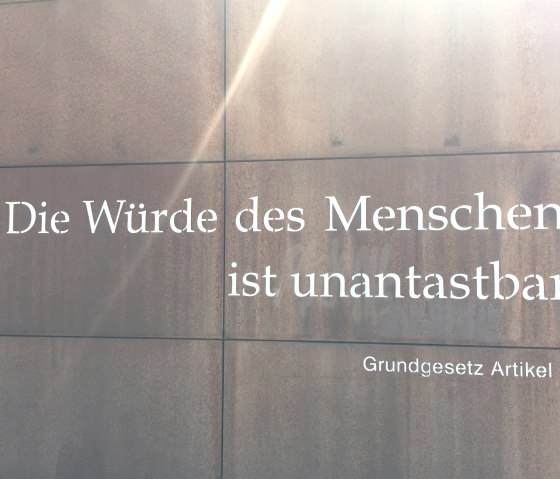 Die Würde des Menschen, © Tourist-Information Wittlich Stadt & Land Die Würde des Menschen, © Tourist-Information Wittlich Stadt & Land