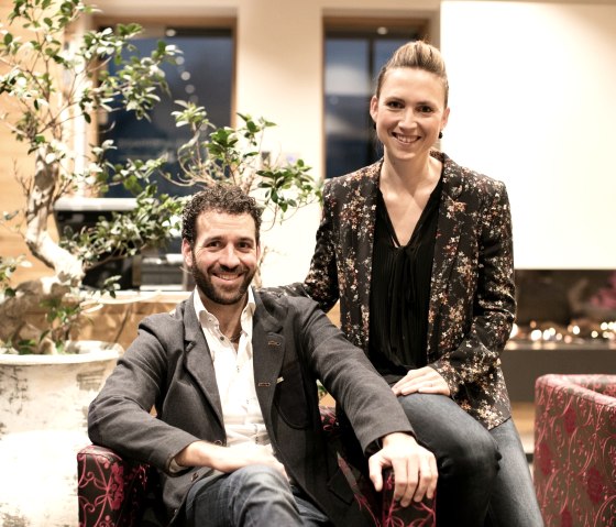 Jennifer Heyen und Thorsten Maraite, © Bütgenbacher Hof Jennifer Heyen und Thorsten Maraite, © Bütgenbacher Hof