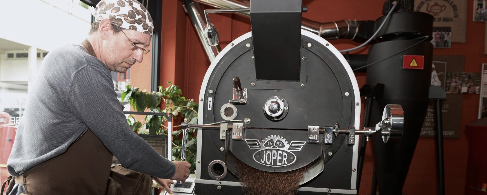 Dauner Kaffeerösterei Röstemaschine, © Marke Eifel Dauner Kaffeerösterei Röstemaschine, © Marke Eifel