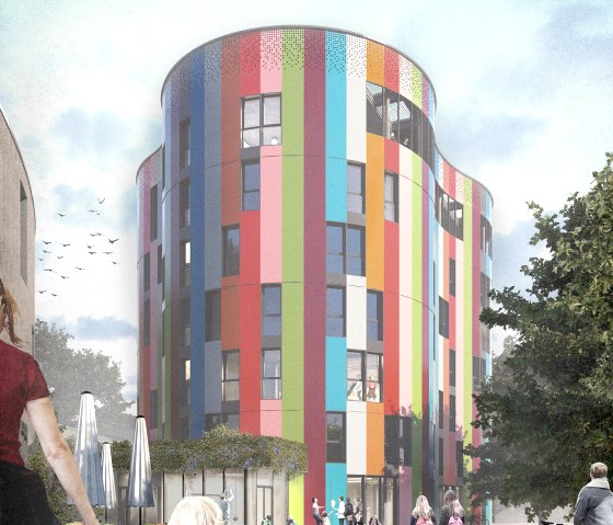 Junior Uni Rendering, © GNA Architekten, Wuppertal Junior Uni Rendering, © GNA Architekten, Wuppertal