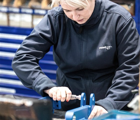 Pedax-Mitarbeiterin, © Pedax GmbH Pedax-Mitarbeiterin, © Pedax GmbH