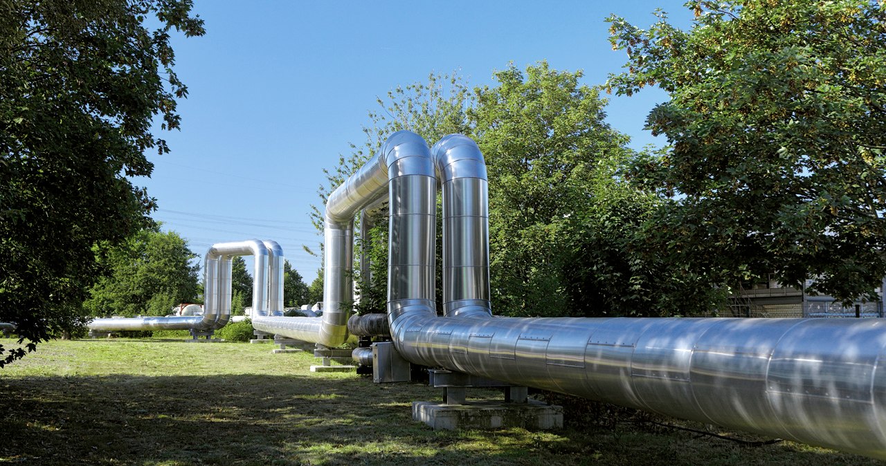 Fernwärmeleitung, © FWM Fernwärmeleitung, © FWM