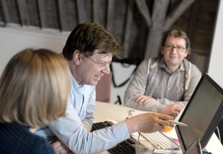 Während eines Seminars, © FH Aachen Während eines Seminars, © FH Aachen