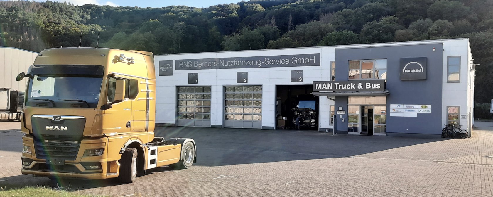 Standort Bad Breisig, © BNS Berners-Nutzfahrzeuge-Service GmbH Standort Bad Breisig, © BNS Berners-Nutzfahrzeuge-Service GmbH