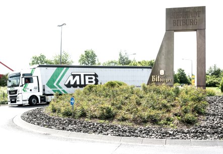 MTB in Bitburg, © MTB Spedition GmbH MTB in Bitburg, © MTB Spedition GmbH
