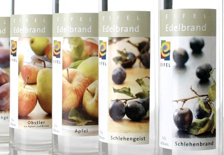 Edelbrände-Sortiment Edelbrände-Sortiment