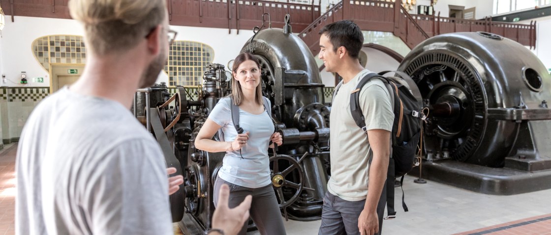 Das Jugendstilkraftwerk kann im Rahmen von Führungen besucht werden, © Eifel Tourismus GmbH/A-Röser-shapefruit-AG Das Jugendstilkraftwerk kann im Rahmen von Führungen besucht werden, © Eifel Tourismus GmbH/A-Röser-shapefruit-AG