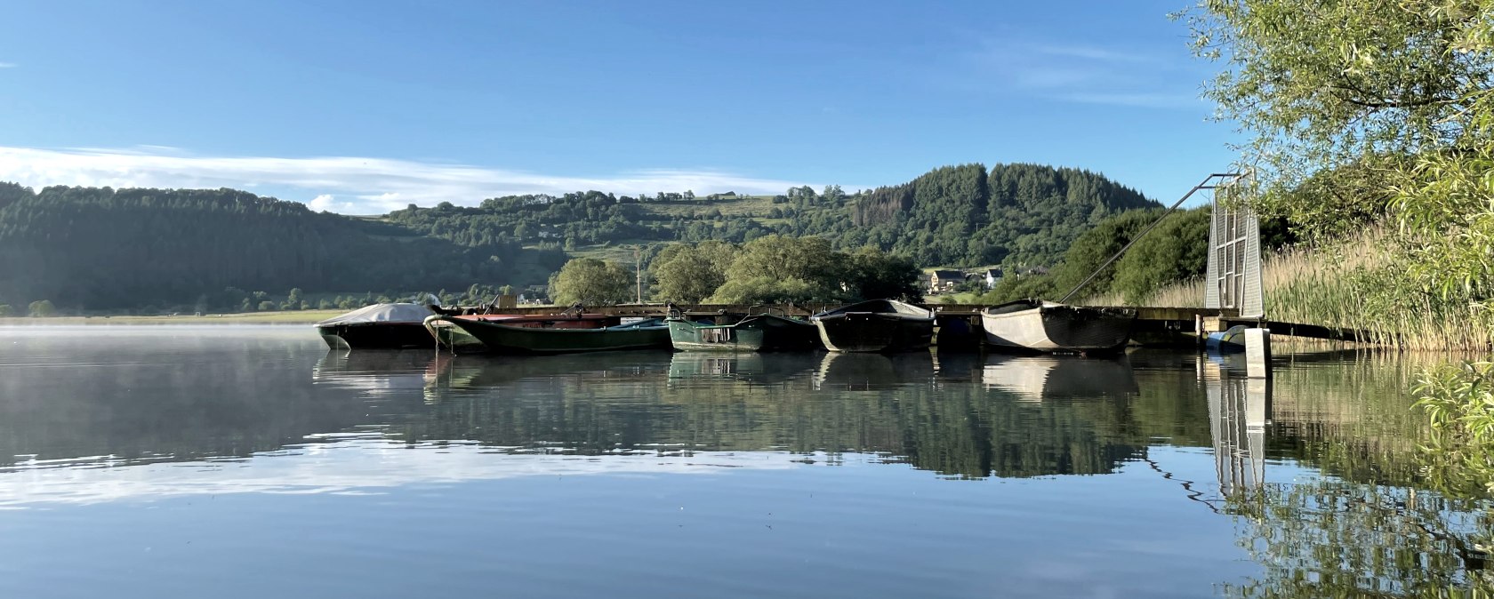 Blick auf das Meerfelder Maar, © NaturPurHotel Maarblick Blick auf das Meerfelder Maar, © NaturPurHotel Maarblick