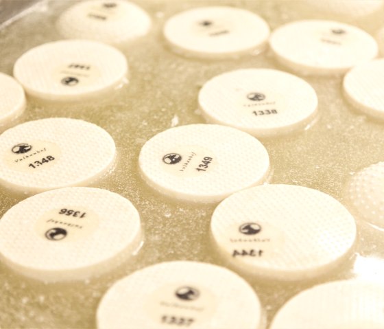 Schnittkäse im Salzbad, © Goltz | Phormat Schnittkäse im Salzbad, © Goltz | Phormat