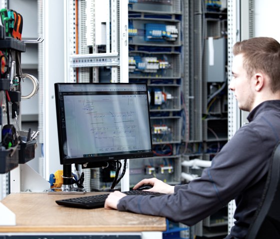In der Elektrowerkstatt, © Kathrin Kläsges In der Elektrowerkstatt, © Kathrin Kläsges