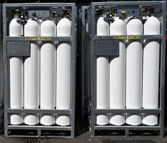 Wasserstoffflaschen, © Eifel Tourismus/Petra Grebe Wasserstoffflaschen, © Eifel Tourismus/Petra Grebe