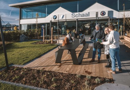 Planung Außenanlage, © Autohaus Schaal / Jan Malburg (Medienhaus Luxemburg) Planung Außenanlage, © Autohaus Schaal / Jan Malburg (Medienhaus Luxemburg)