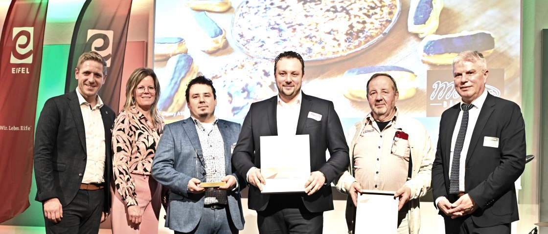 Die Bäckerei Mertens erhielt den EIFEL Award "Regionale Wertschöpfung", © Eifel Tourismus GmbH/Petra Grebe Die Bäckerei Mertens erhielt den EIFEL Award "Regionale Wertschöpfung", © Eifel Tourismus GmbH/Petra Grebe