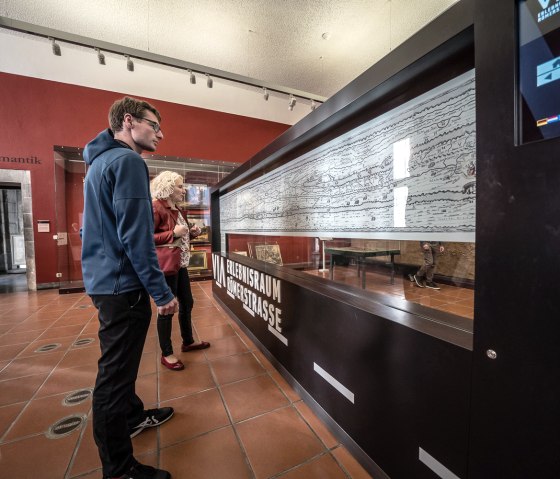 Erlebnisraum Römerstraße im Museum Zitadelle Jülich, © Dennis Stratmann | Kreis Düren Erlebnisraum Römerstraße im Museum Zitadelle Jülich, © Dennis Stratmann | Kreis Düren