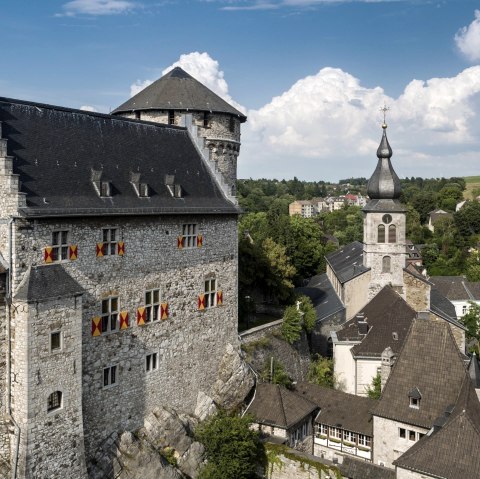 Burg Stolberg und historische Altstadt, © Dominik Ketz / Städteregion Aachen Burg Stolberg und historische Altstadt, © Dominik Ketz / Städteregion Aachen