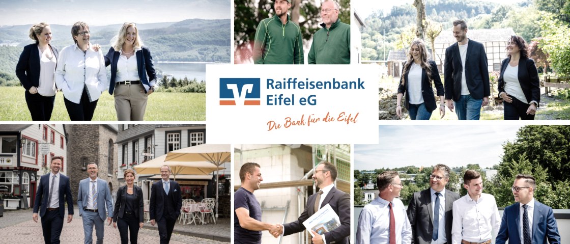 Das Geldinstitut hat ein vielfältiges Angebot, © Raiffeisenbank Eifel eG Das Geldinstitut hat ein vielfältiges Angebot, © Raiffeisenbank Eifel eG