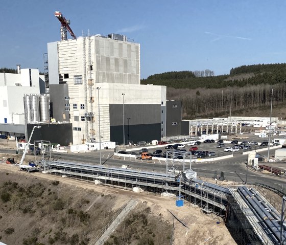 Die ARLA Energiezentrale wird gebau, © PE Becker GmbH Die ARLA Energiezentrale wird gebau, © PE Becker GmbH