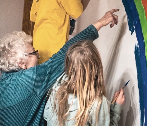 Alt und jung gestalten gemeinsam, © PrymPark-Quartiersgesellschaft Alt und jung gestalten gemeinsam, © PrymPark-Quartiersgesellschaft