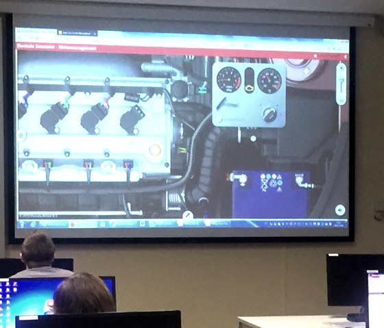 Electude-Unterricht, &copy; Kreishandwerkerschaft MEHR