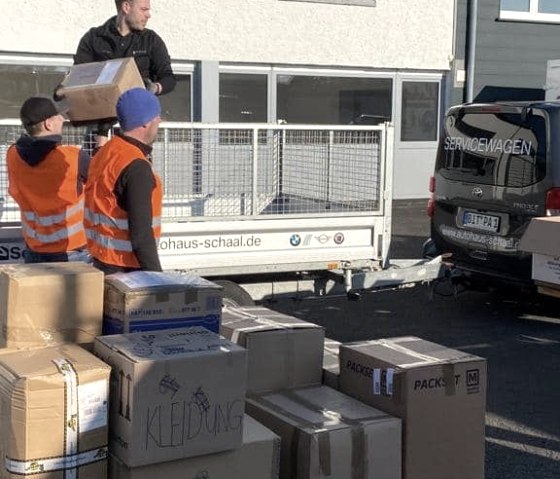 Ukraine Hilfsaktion, &copy; Autohaus Schaal