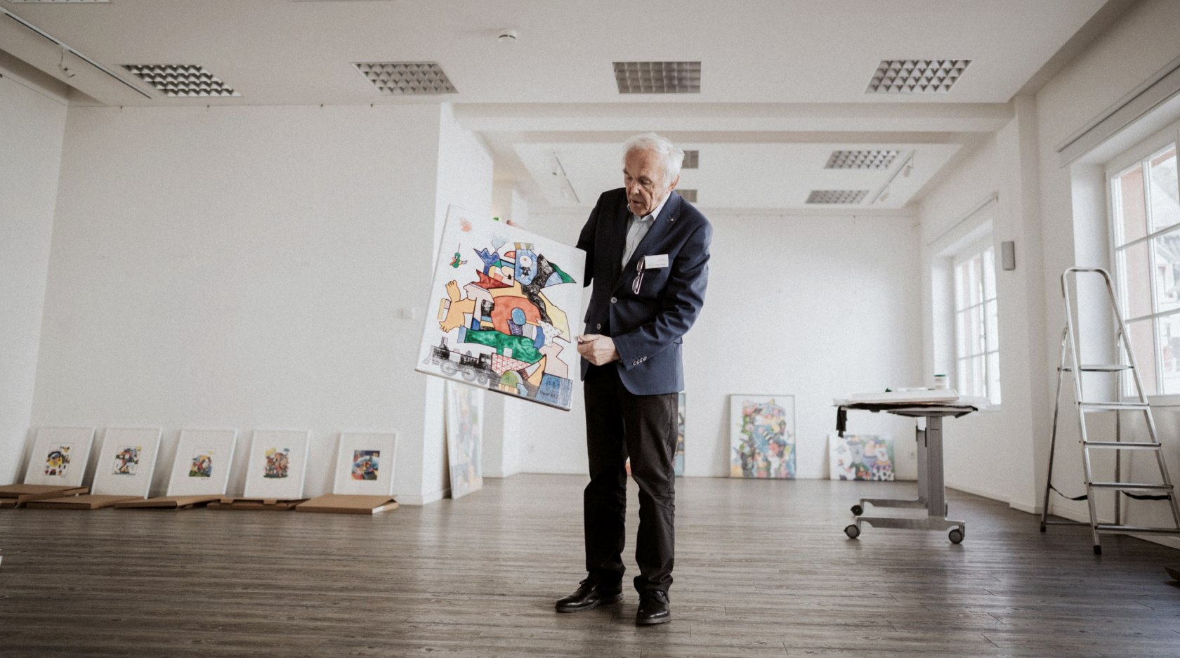 Kunstakademie Heimbach_Prof_Zehnder, © Zukunftsinitiative Eifel (c) Lars May