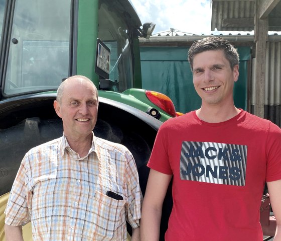 G&uuml;nter Eich (li) und Ren&eacute; Esser, &copy; Angelika Koch, ET