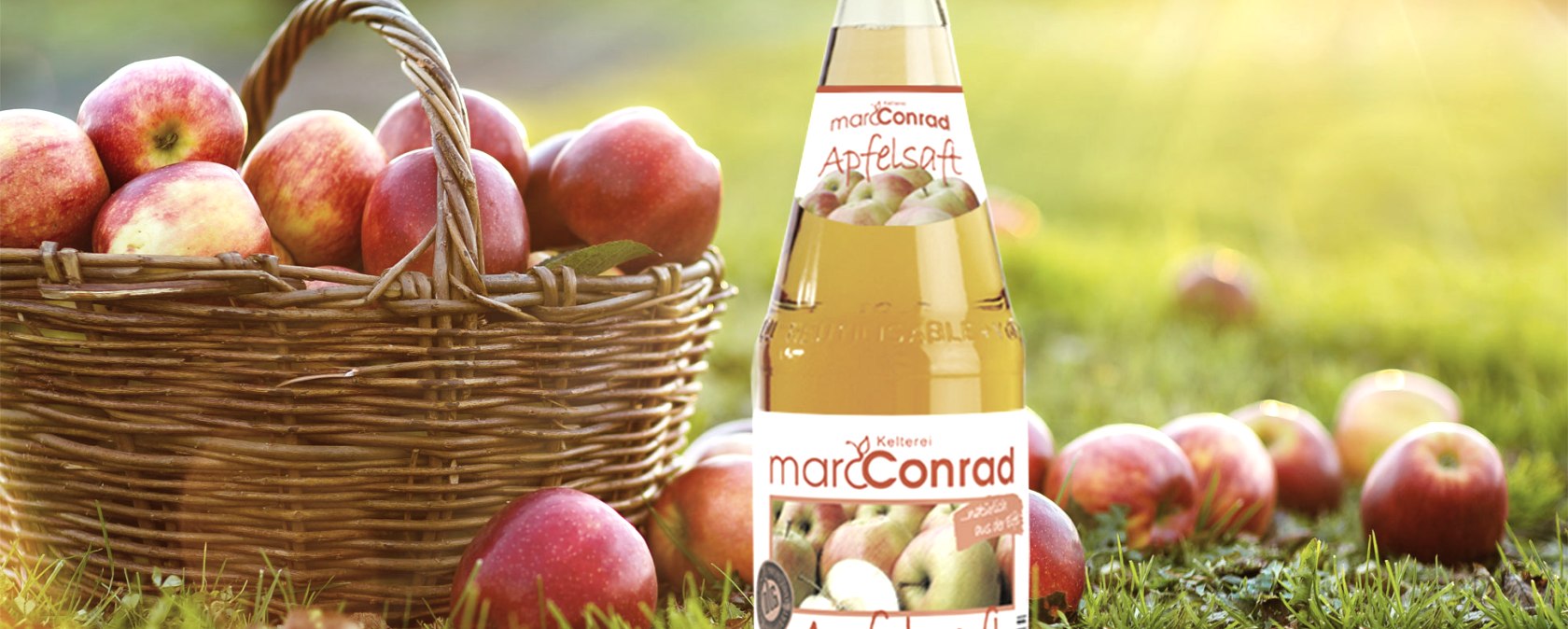 Eifel Apfelsaft, &copy; AdobeStock - Bildmontage