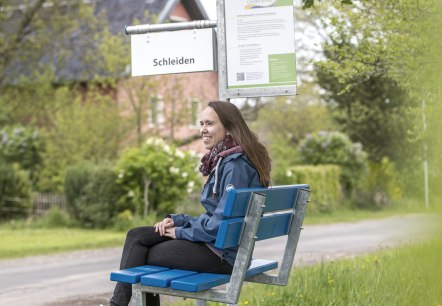 Mitfahrerbank Nordeifel, © Naturpark Eifel/Roman Hövel