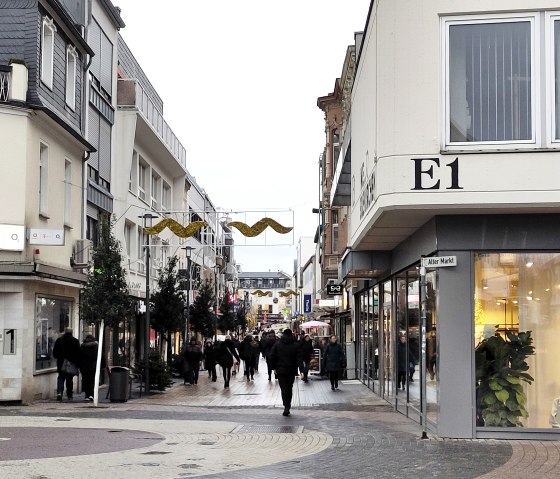 Fu&szlig;g&auml;ngerzone in Euskirchen, &copy; Eifel Tourismus/Petra Grebe