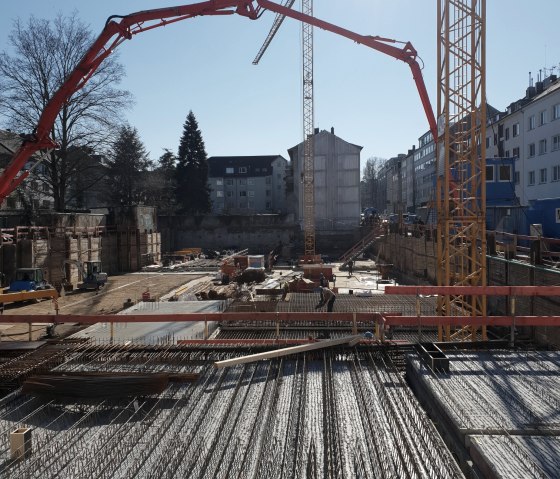 Bau der Filigrandecke., &copy; Bauunternehmung Rudi Henn