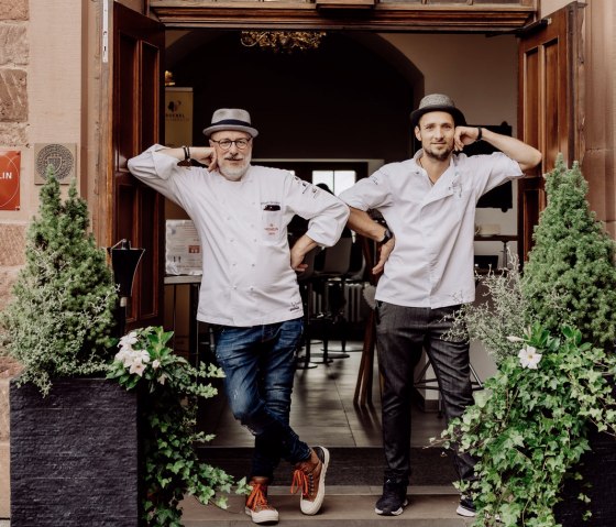 Herbert Brockel (li) und Tobias Schlimbach, &copy; Brockel-Schlimbach