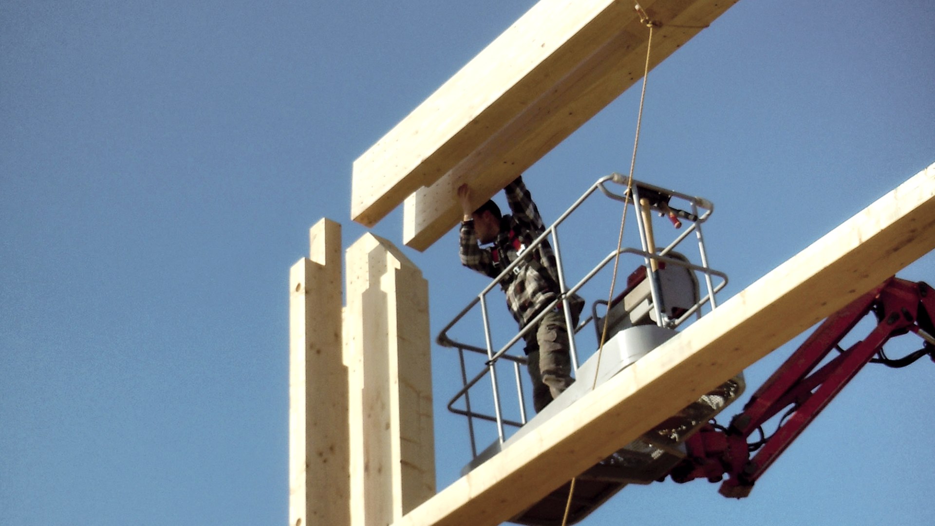 Hallenmontage, © Ligna Systems