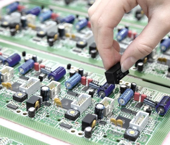 Fertigung, &copy; Kuttig Electronic GmbH