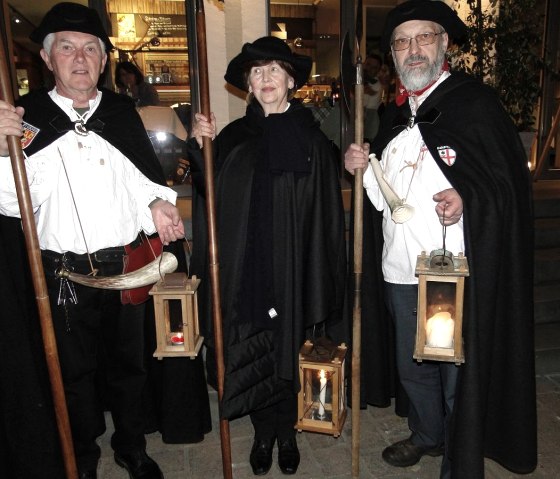 Zusammen mit dem cochemer Nachtw&auml;chter, &copy; Matthias Schnitzler