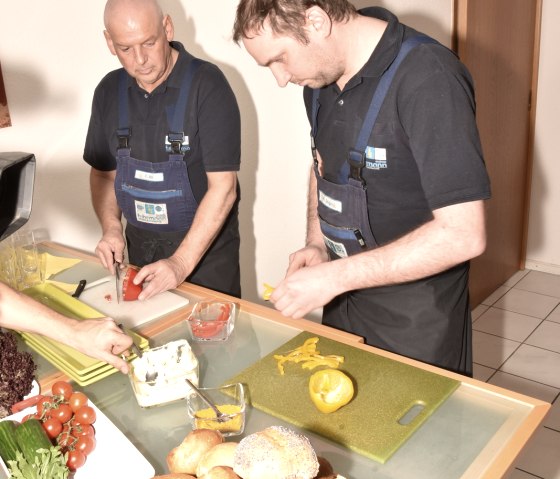 Gemeinsame Zubereitung von Speisen, &copy; Andreas Fuhrmann