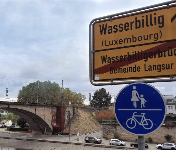 Grenz&uuml;bergang, &copy; Deutsch-Luxemburgische Tourist Info