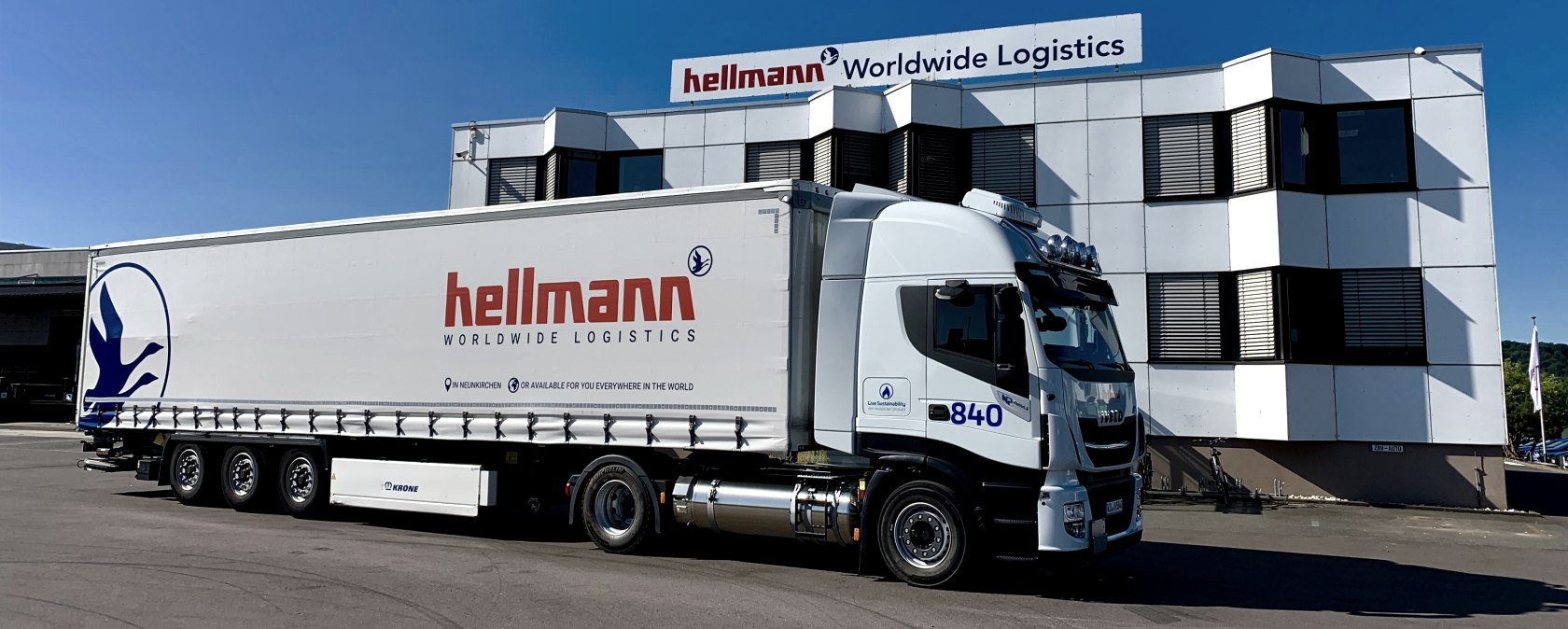 Hellmann Worldwide Logistics hat zwei Standorte in der Eifel: Polch und Wittlich, &copy; Hellmann Worldwide Logistics 