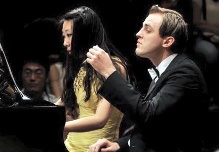 Xin Wang und Florian Koltun, &copy; Konzertdirektion Koltun gUG