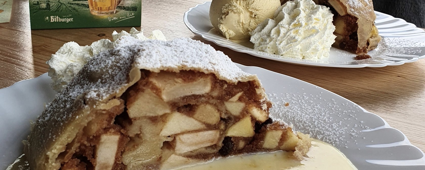 Apfelstrudel im Golfst&uuml;bchen in Gillenfeld, &copy; Golfst&uuml;bchen Gillenfeld