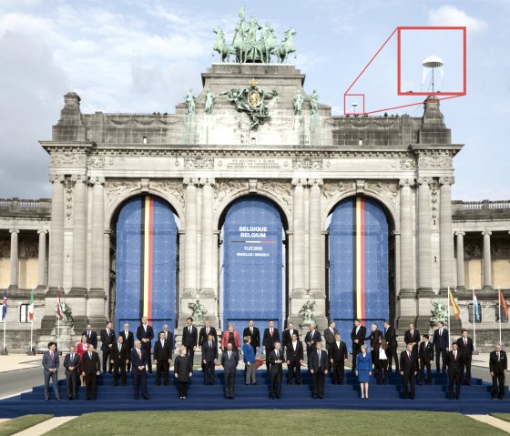 AARTOS-DDS-at-NATO-summit-Jubelpark, &copy; Aaronia