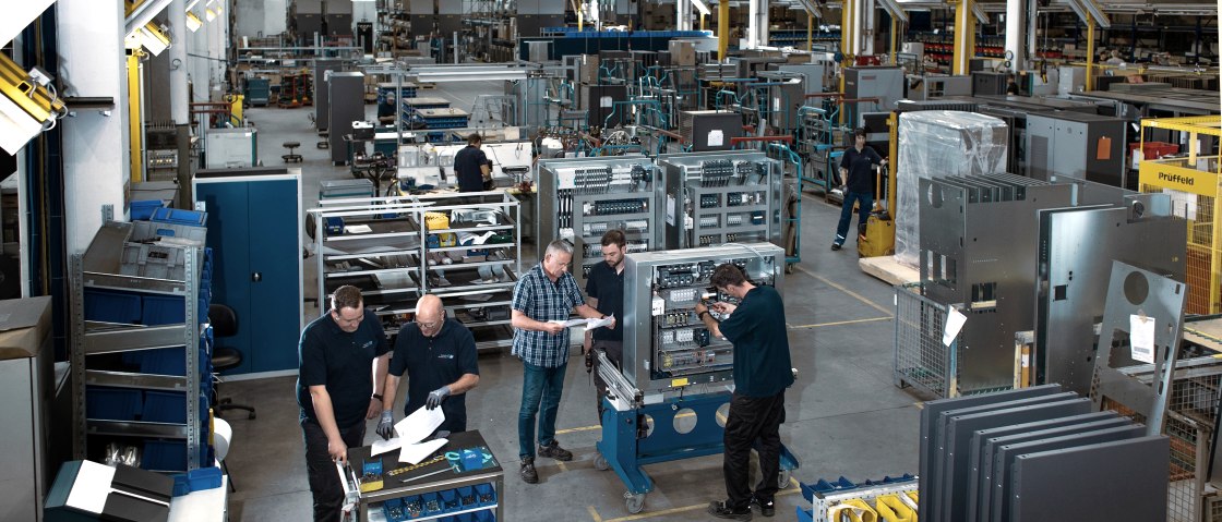 In der Montage, &copy; Deutsche Mechatronics GmbH