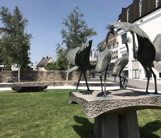 Skulpturenpark vor dem Haus Beda, &copy; Tourist-Information Bitburger Land