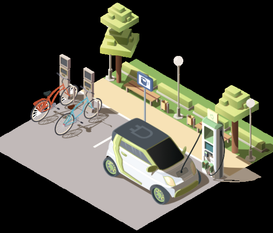 evemo mobility hub, &copy; evemo
