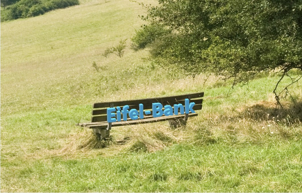 Eifel-Bank, © Eifel Tourismus GmbH, Dominik Ketz