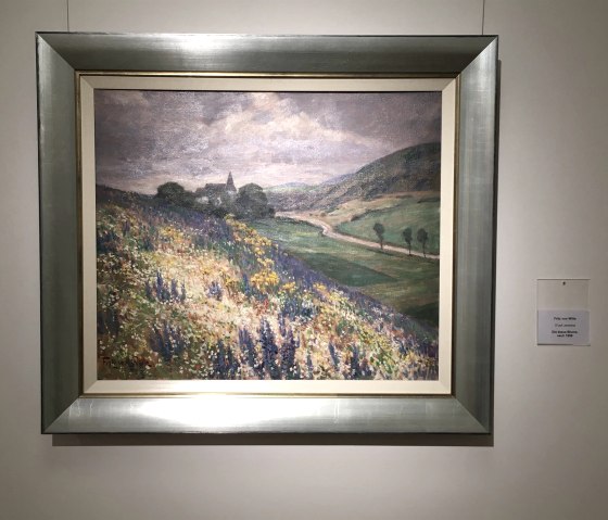 Gem&auml;lde Fritz von Wille Ausstellung im Haus Beda, &copy; Tourist-Information Bitburger Land