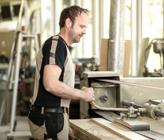 Tischlermeister Frank Humble, &copy; Fotostudio Kirwel-Regnery