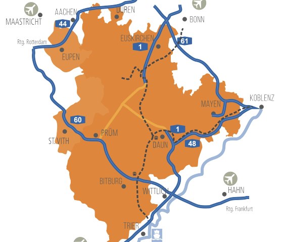 Eifel-Verkehrsinfrastruktur