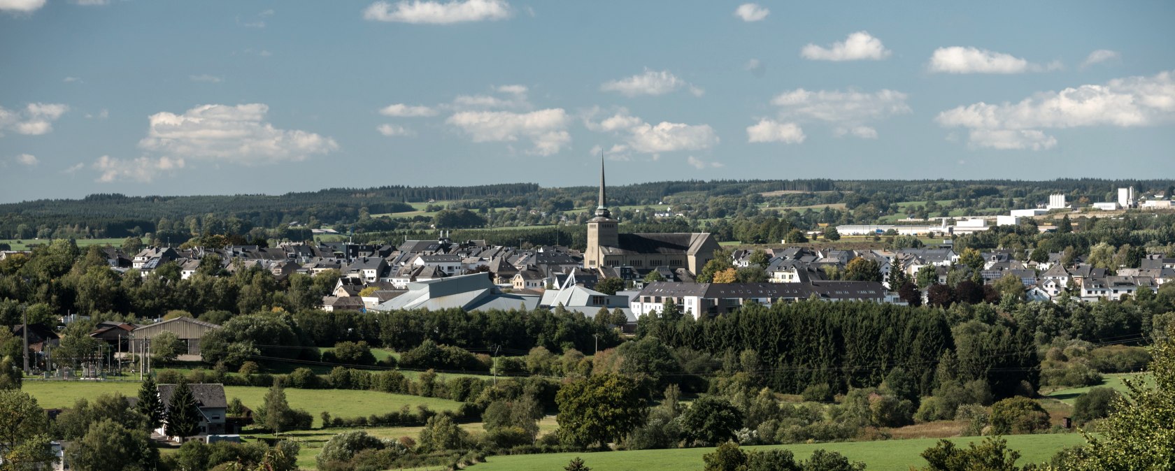 St. Vith Panorama, &copy; ostbelgien.eu/Dominik Ketz
