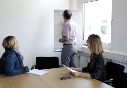 Schreibtisch in Pr&uuml;m, &copy; Kerstin Werner