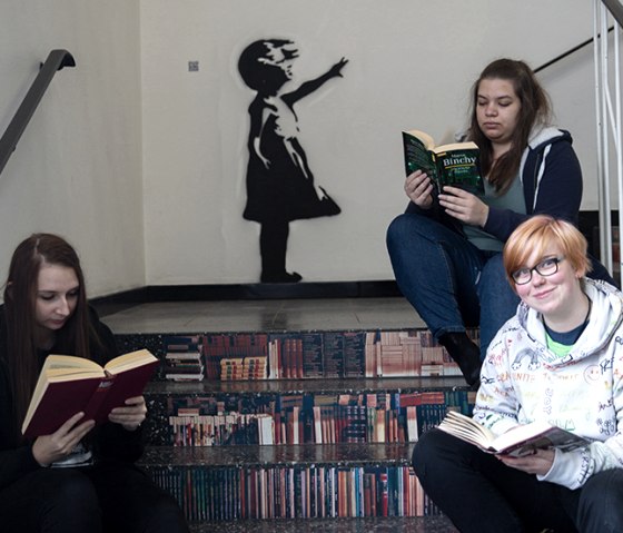 Schülerinnen am Berufskolleg, © THEATERausBruch